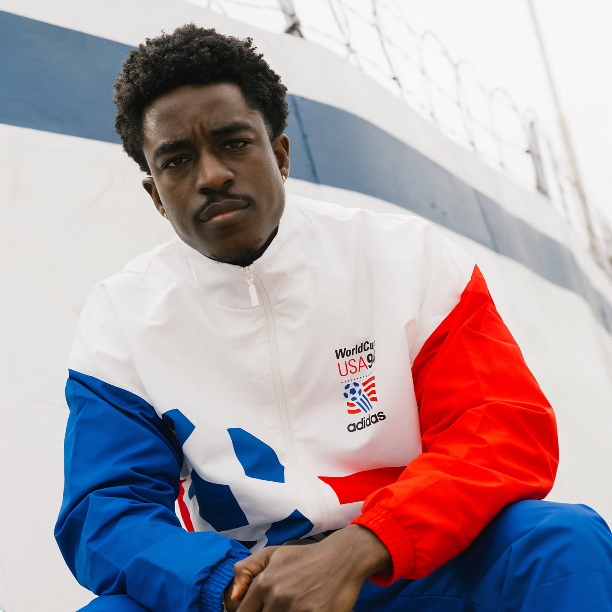 adidas Men's US '94 Graphic Woven Track Jacket | Dick's Sporting Goods